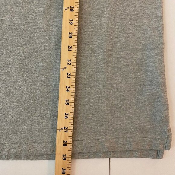 L.L. Bean Polo Banded Short Sleeve Without Pocket Men's Traditional Large Gray - Picture 8 of 8